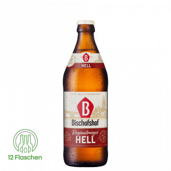 Bischofshof Regensburger Hell - Pack 12x 0,5 Ltr. 
