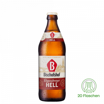 Bischofshof Regensburger Hell - Kiste 20x 0,5 Ltr. 