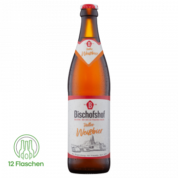 Bischofshof Helles-Weissbier - Pack 12x 0,5 Ltr. 