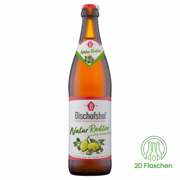 Bischofshof Natur Radler - Kiste 20x 0,5 Ltr. 
