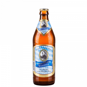 Konrad Max Kunz Hefe-Weissbier ... 1x 0,5 Ltr.