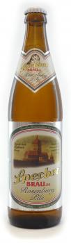 Sperber Bräu Rosenburg Pils ... 1x 0,5 Ltr.