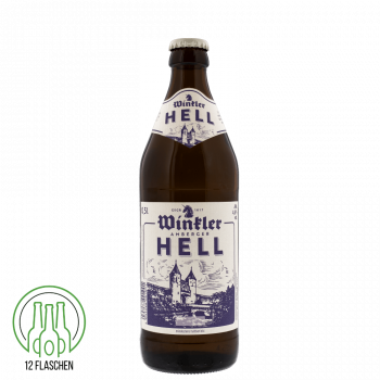 Winkler Amberger Hell - Pack 12x 0,5 Ltr. 