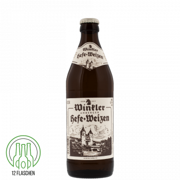 Winkler Hefe-Weissbier - Pack 12x 0,5 Ltr. 