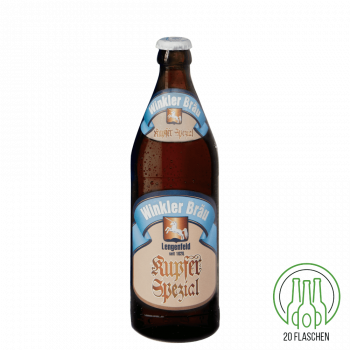 Winkler Bräu Lengenfeld Kupfer Spezial - Kiste 20x 0,5 Ltr.