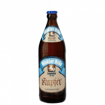 Winkler Bräu Lengenfeld Kupfer Alkoholfrei - Flasche 1x 0,5 Ltr.