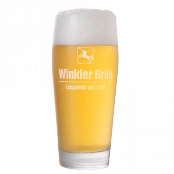 Winkler Bräu Lengenfeld Willibecher 0,5 ltr. - Glas 