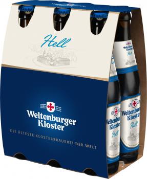 Weltenburger Kloster Hell ... 6x 0,33 Ltr.