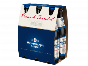 Weltenburger Kloster Barock Dunkel ... 6x 0,33 Ltr.