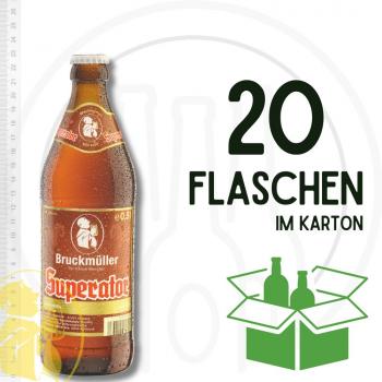 Bruckmüller Superator 20 x 0,5 l Mehrweg Euro-Glasflaschen