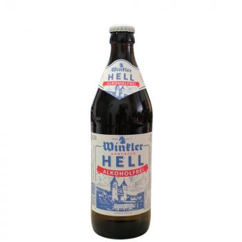 Winkler Hell alkoholfrei 0,5 l Mehrweg Euro-Glasflasche