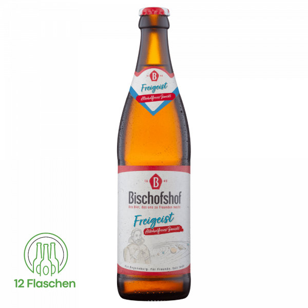 Bischofshof Freigeist Alkoholfreies Zwickl - Pack 12x 0,5 Ltr. 