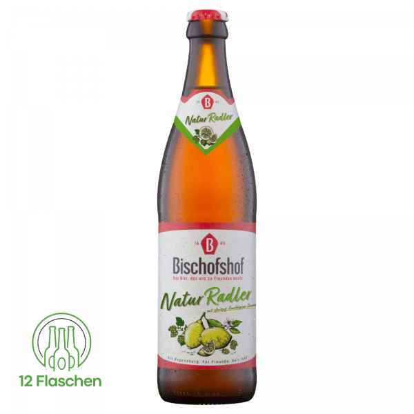 Bischofshof Natur Radler - Pack 12x 0,5 Ltr. 