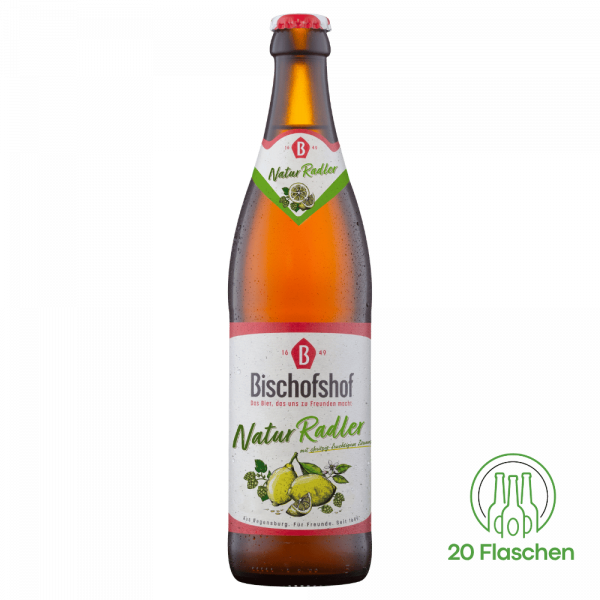 Bischofshof Natur Radler - Kiste 20x 0,5 Ltr. 