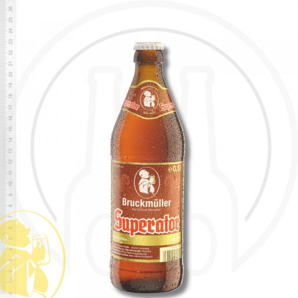 Bruckmüller Superator 0,5 l Mehrweg Euro-Glasflasche