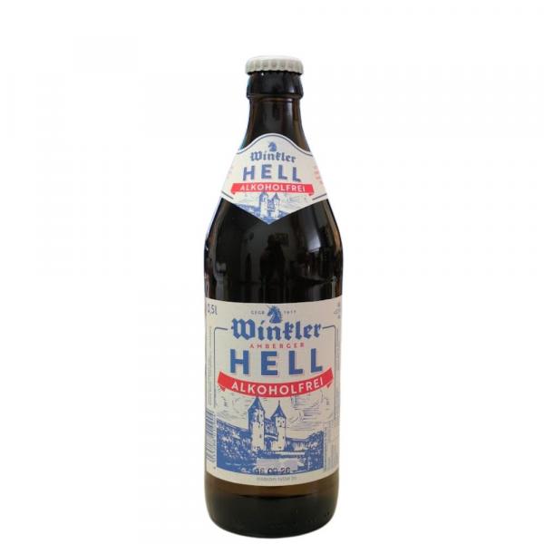 Winkler Hell alkoholfrei 0,5 l Mehrweg Euro-Glasflasche